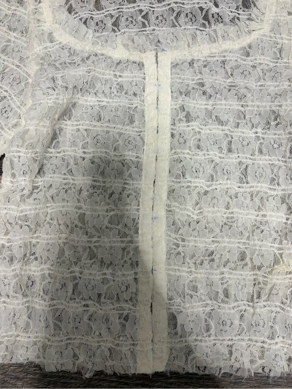 White free people Lace Cardigan
